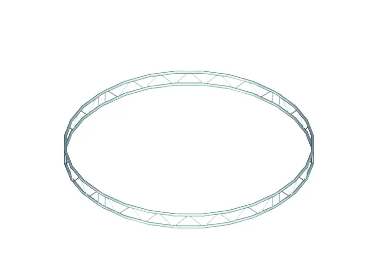 ALUTRUSS BILOCK element f.circle 3m ins. verti.90° 